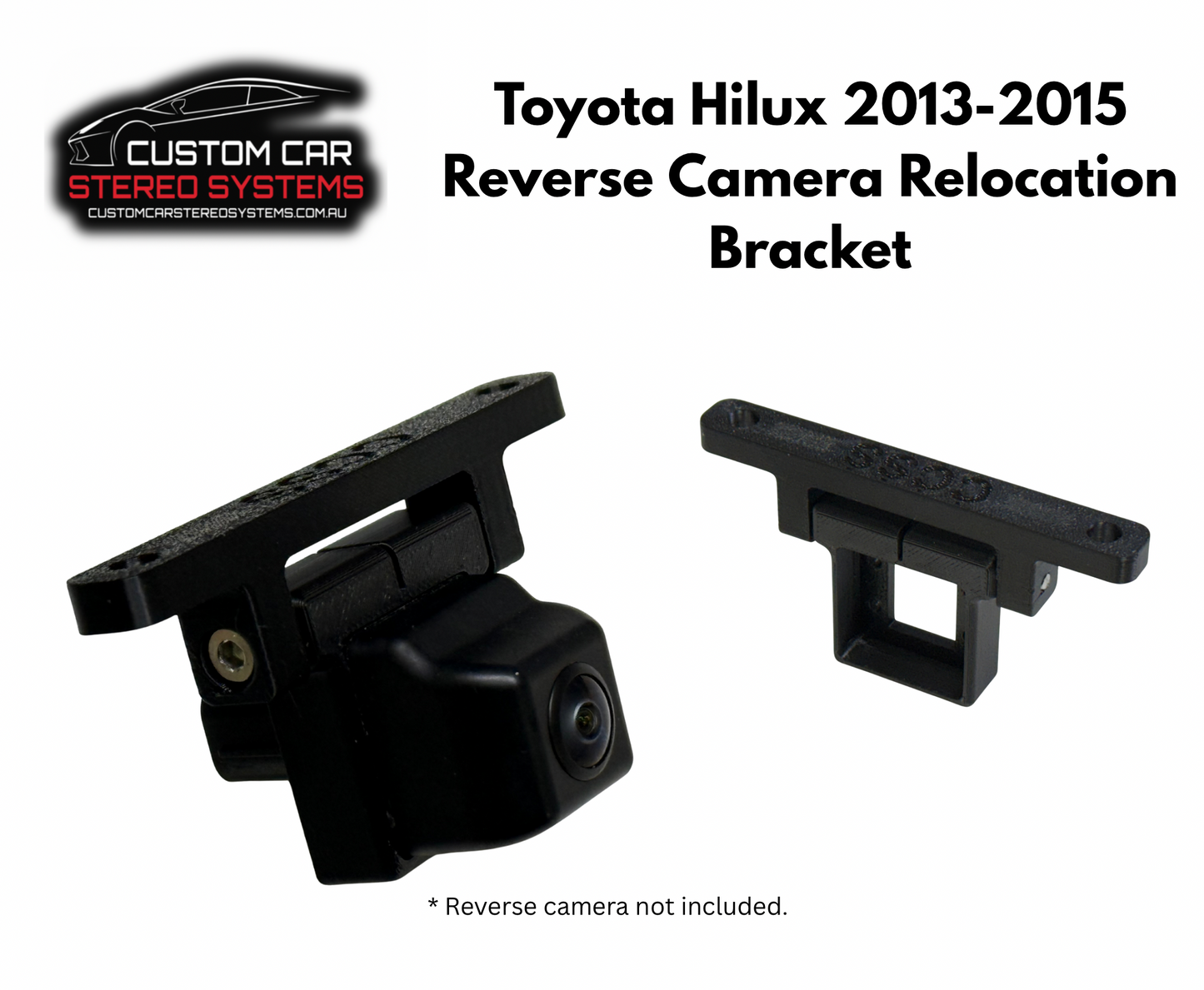 Toyota Hilux N70 2013-2015 Reverse Camera Relocation Bracket Tub to Tray Conversion