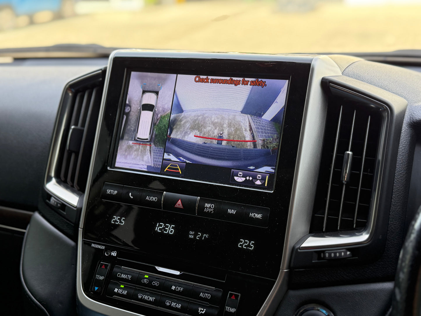 Toyota Land Cruiser 200 Series Reverse Camera Relocation Kit