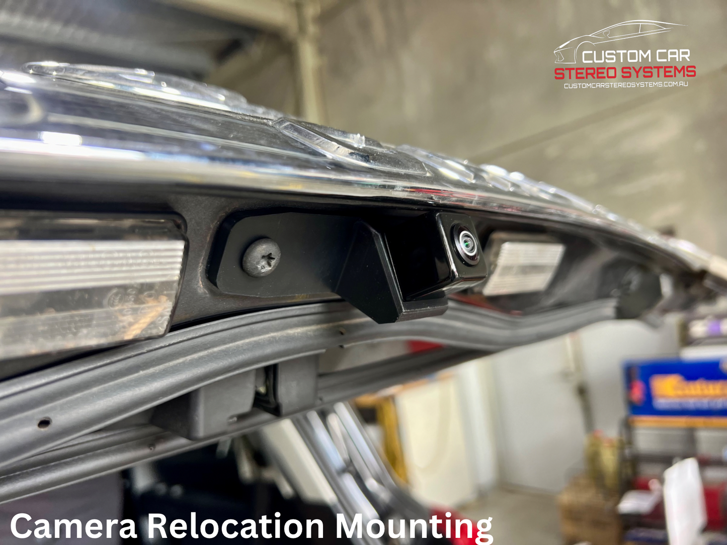 Toyota Landcruiser 200 series 2007-2015 Reverse Camera Relocation Kit - Centre Mounted