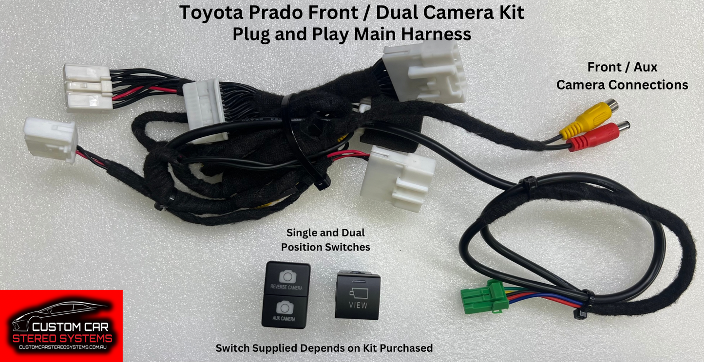 Toyota Prado 2018-2020 Plug and Play Front Camera Kit