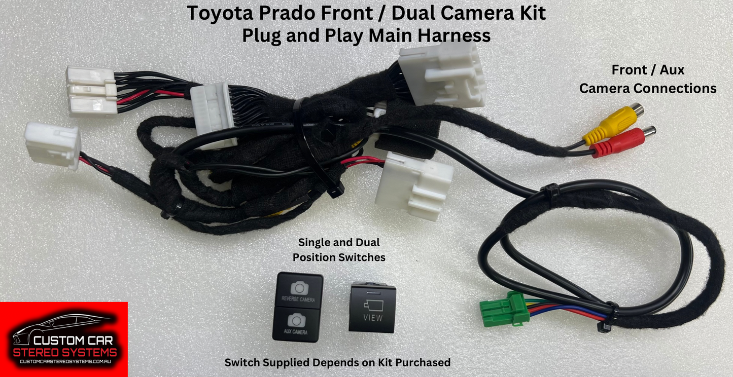 Toyota Prado 2018-2020 Dual Camera Kit