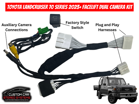 Toyota Land Cruiser 70 Series FACELIFT 2023 2024 Dual Camera Switch / Module