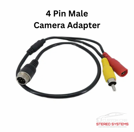 4 Pin Male Camera Adapter - Suits Safety Dave and Other Camera Kits