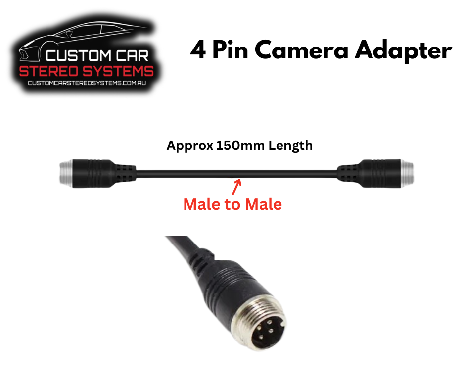 4 Pin Camera Adapters – Custom Car Stereo Systems