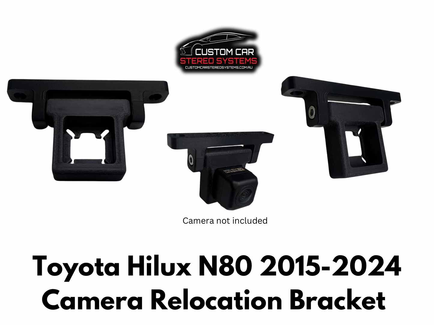 Toyota Hilux N80 2015-2024 Reverse Camera Relocation Bracket Tub to Tray Conversion