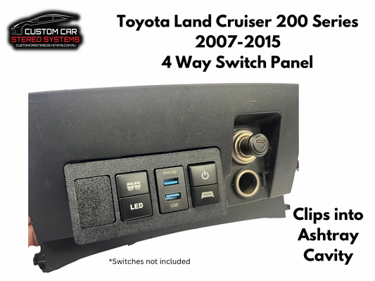 Toyota Land Cruiser 2007 - 2015 Switch Panel Ashtray Replacement