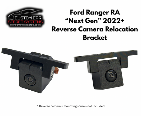 Ford Ranger Next Gen RA 2022+ Reverse Camera Relocation Bracket Tub to Tray Conversion