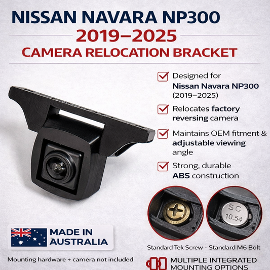 Nissan Navara D23 2019-2025 Camera Relocation Bracket