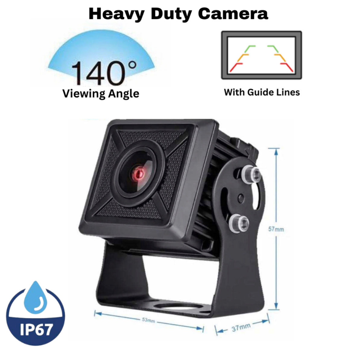 Toyota Land Cruiser 70 / 76 / 78 / 79 Series 2020 - 8/2023 Reverse Cam ...