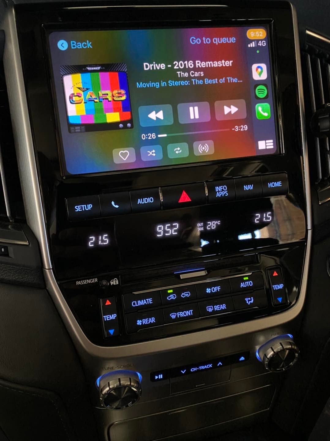 Toyota Land Cruiser 200 Series VX / Sahara 2016-2021 G3V4 Interface Ki ...