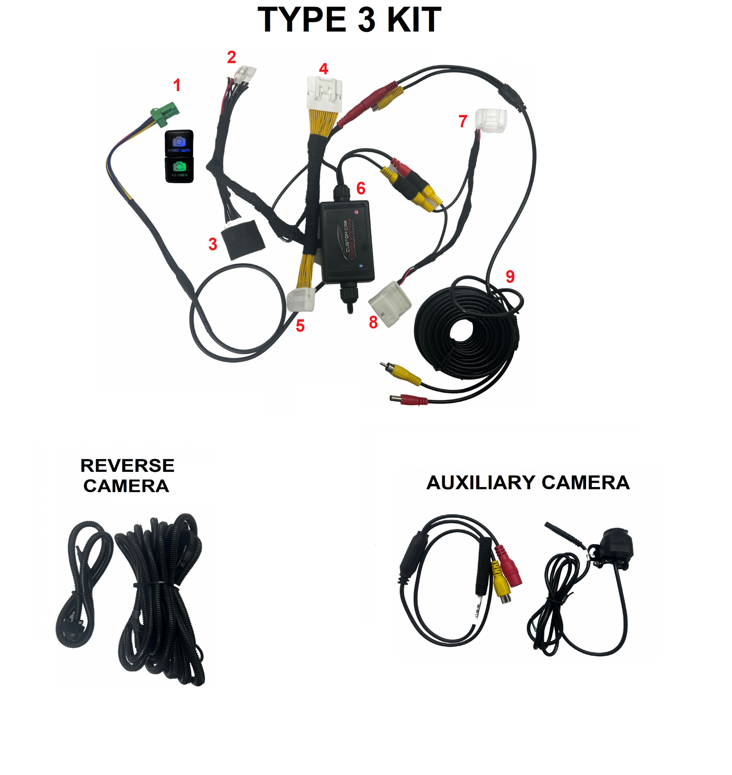 Toyota Dual Camera Switch / Module